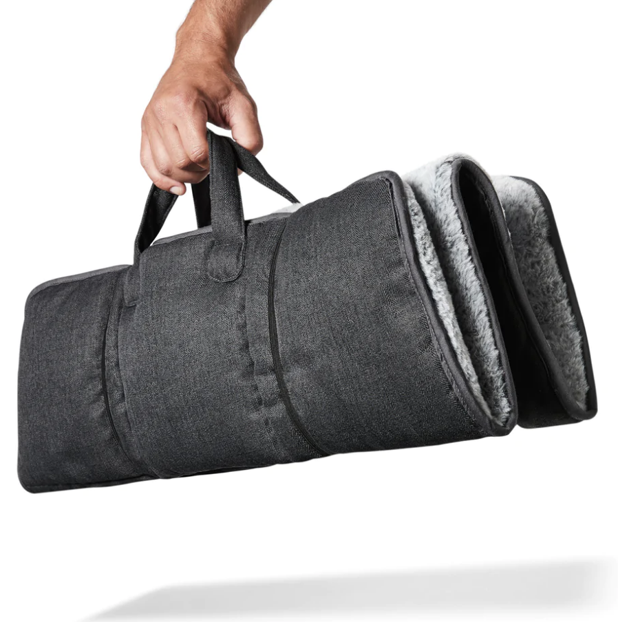 Snooza Travel Mat Charcoal South Melbourne Market Pet Shop