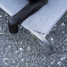 Load image into Gallery viewer, Superior Raised Dog Bed - Grey & Mottled Silver - Medium