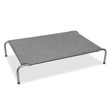 Load image into Gallery viewer, Superior Raised Dog Bed - Grey & Mottled Silver - Medium