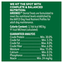 Load image into Gallery viewer, Greenies Dental Treats for Dogs - Regular Size (340g)