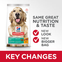 Load image into Gallery viewer, Hill's Dog Dry Food - Perfect Weight (1.81kg)