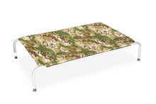 Load image into Gallery viewer, Superior Raised Dog Bed - Camo Canvas - Large