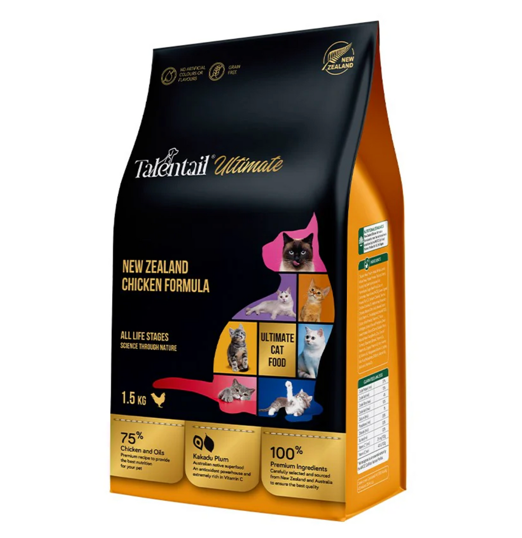 Talentail Ultimate Cat New Zealand Chicken Formula All Life Stages (1.5kg)