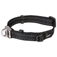 Rogz Safety Collar - Black - Large