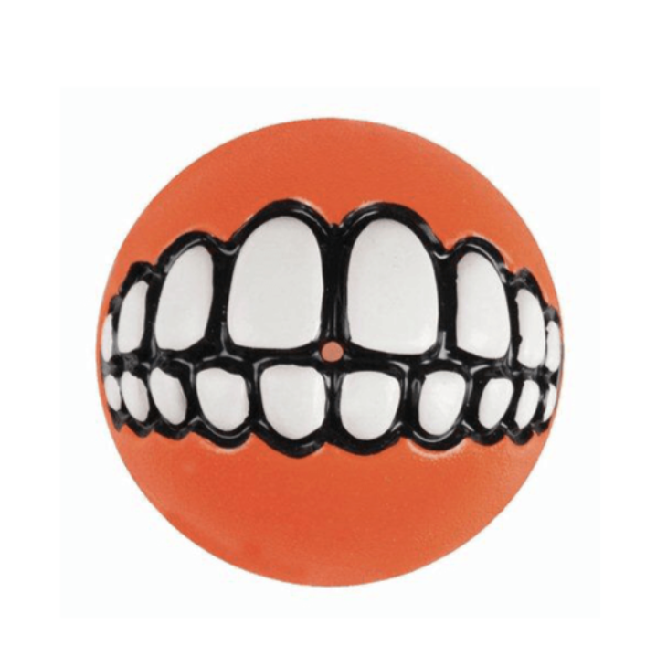 Rogz Grinz Ball - Orange - Small