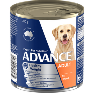 Advance Dog Wet Food - Weight Control Slab (12 x 700g)