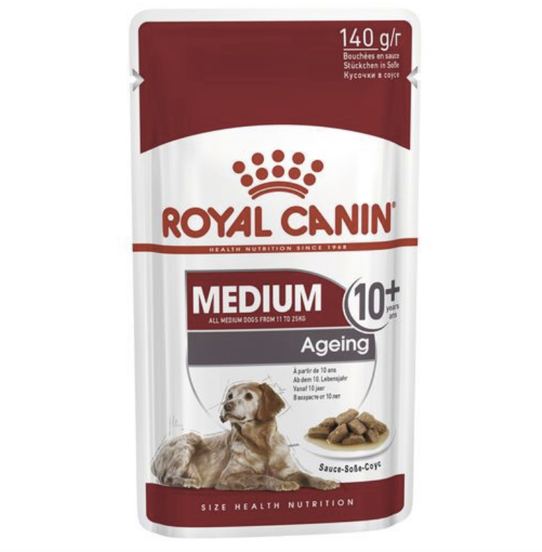 Royal Canin Dog Wet Food - Medium - Ageing 10+  (140g)