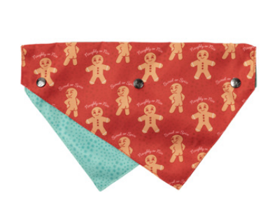 Fuzzyard Xmas Bandana - Naughty Ginger M/L