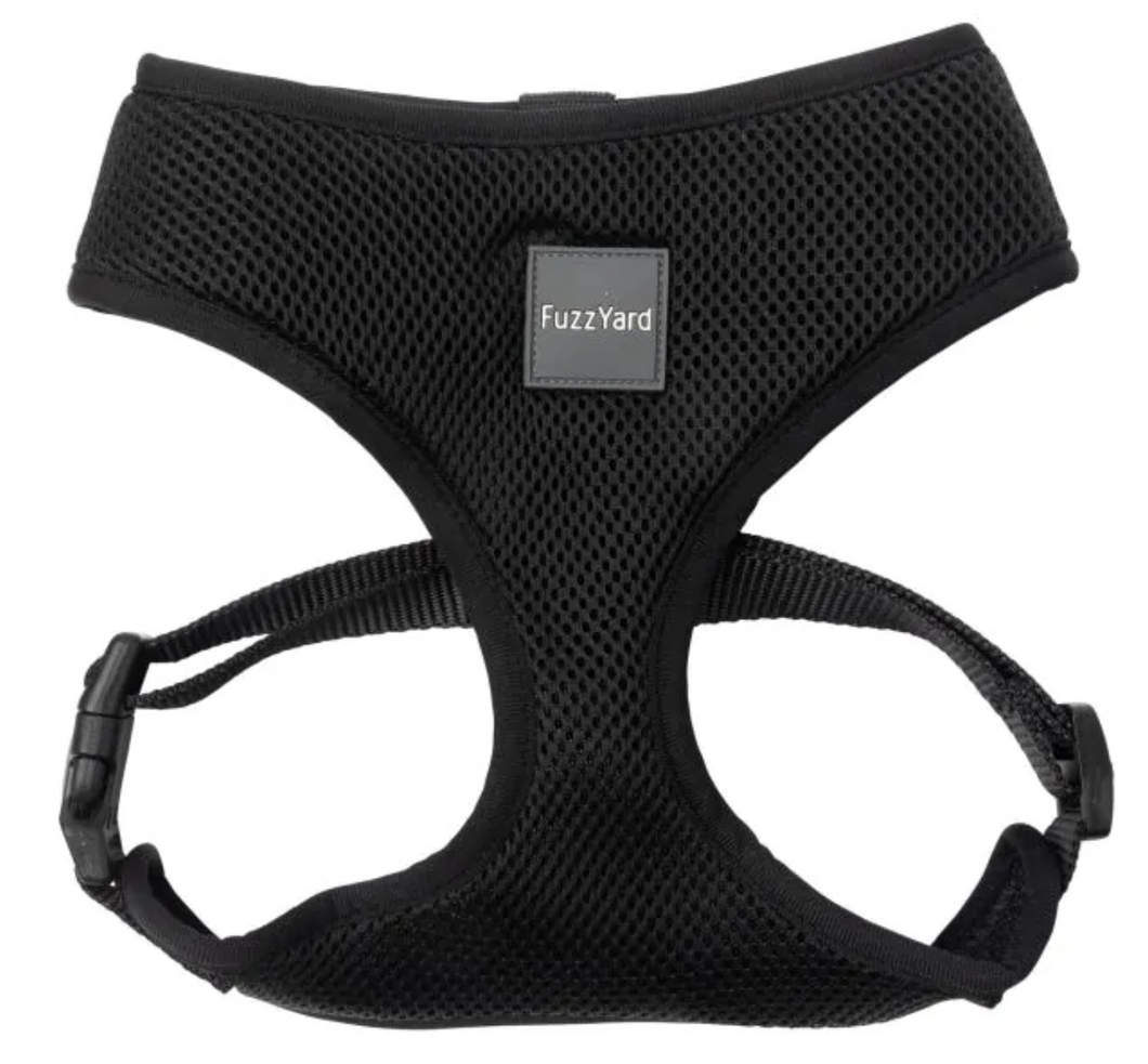 FuzzYard Harness - Swat Black - XSmall