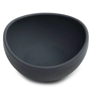 Fuzzyard Life Silicone Bowl - Slate Grey - Medium