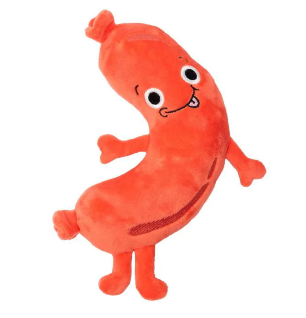 Fuzzyard Dog Toy - Meat Heads - Brad-Wurst