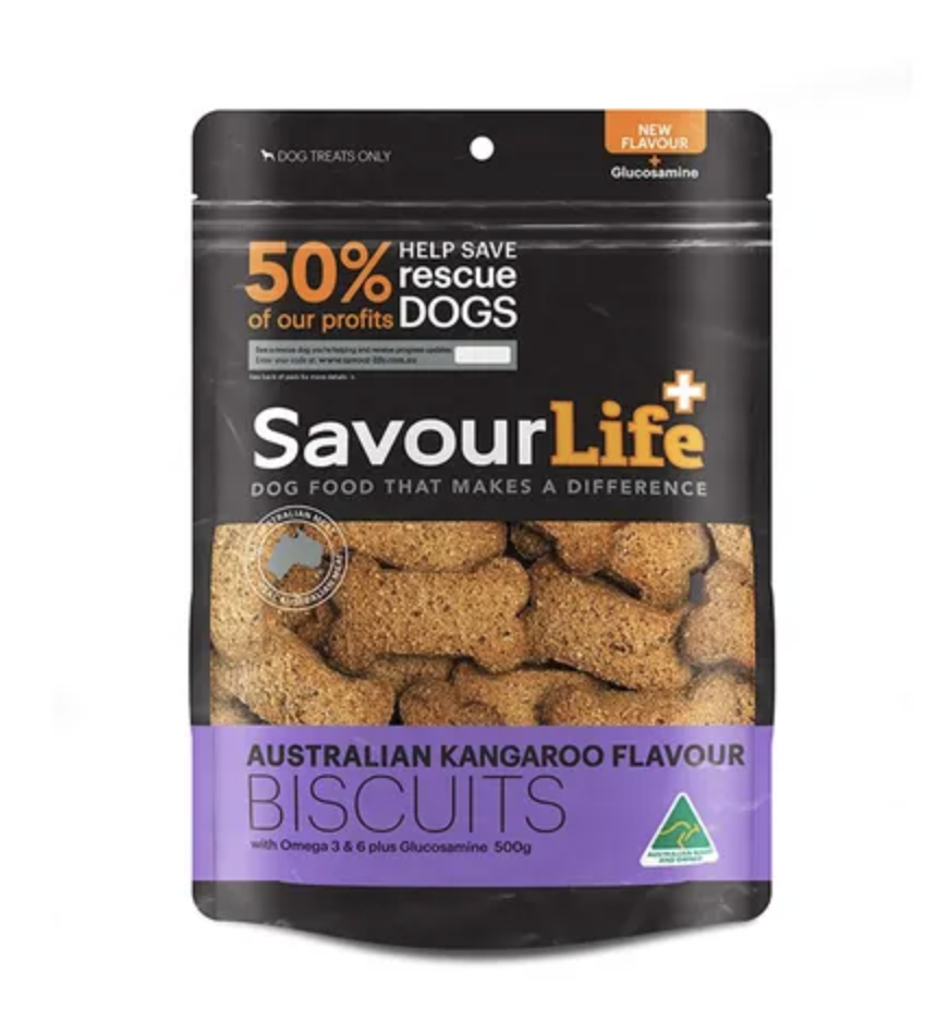 Savourlife Biscuits - Australian Kangaroo (500g)