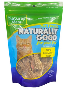 Natures Menu - Aussie Duck Jerky for Cats (150gm)