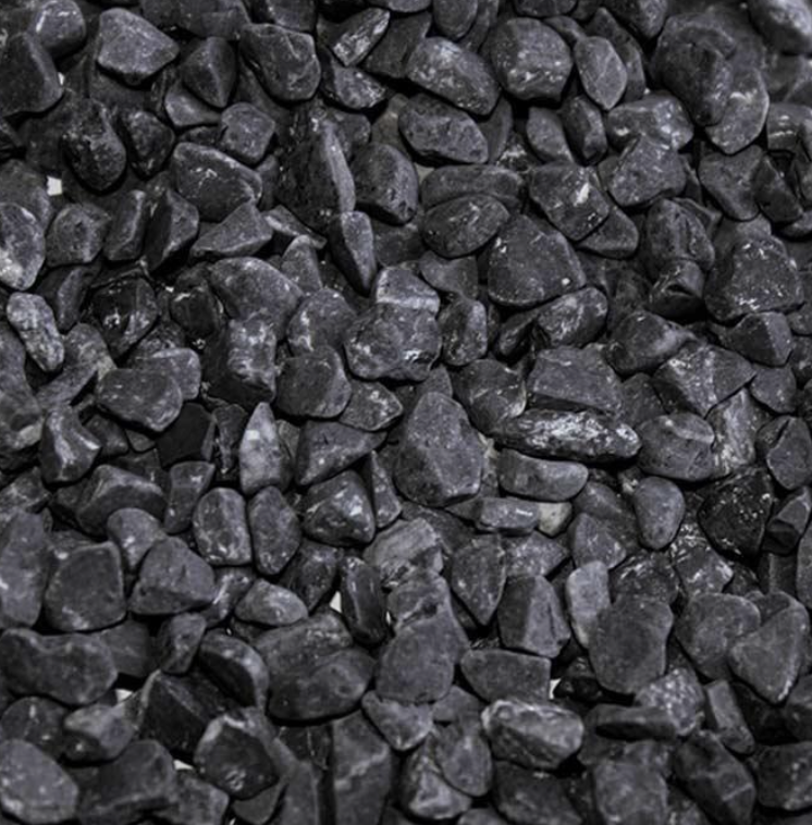 Natural Dark Black Gravel (20kg)