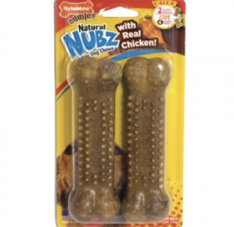 Nylabone Nubz Chicken/Bacon - Jumbo (2 Pack)
