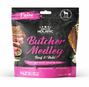 Absolute Holistic Air Dried Dog Treats - Butcher Medley (200g)