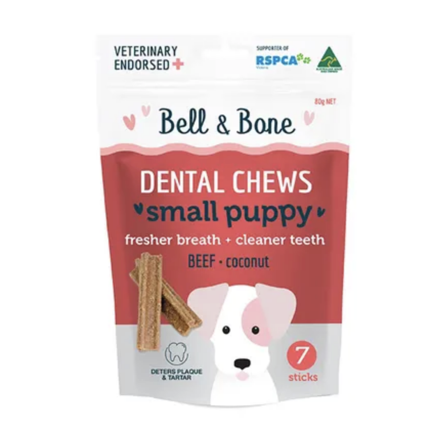 Bell And Bone Dental Sticks - Puppy - Beef & Coconut