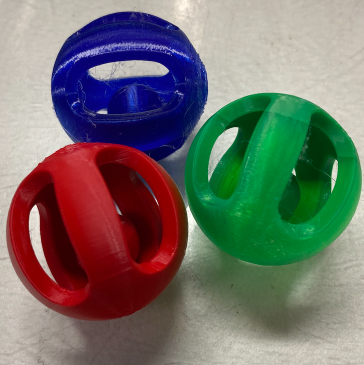 3D Printed Rattle Ball