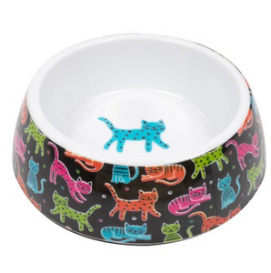 SimplyCAT Cat bowl - Colourful Cats (225ml)