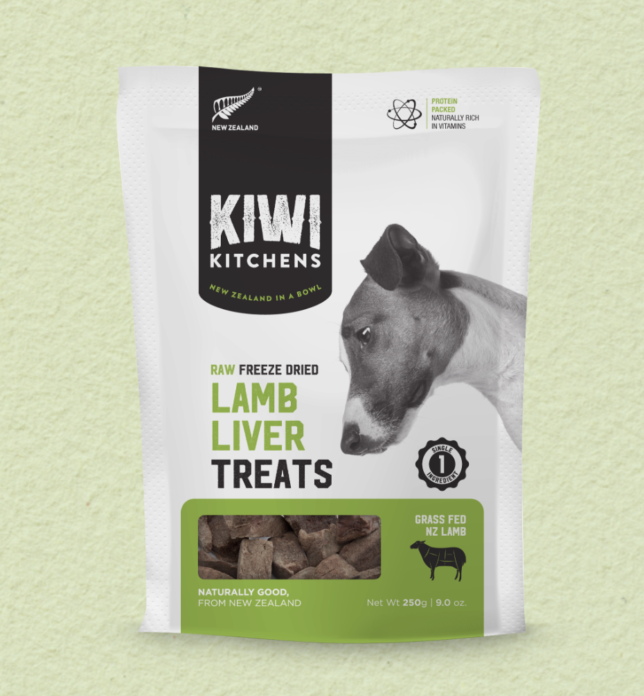 Kiwi Kitchens Freeze Dried Lamb Liver Treat (110g)