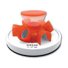Scream Interactive Cat Tunnel Feeder Loud Orange