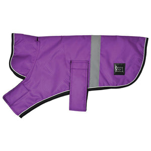 Zeez Dapper Dog Coat Purple 24'' 61cm
