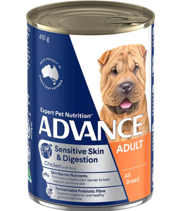 Advance Dog Wet Food - Sensitive Slab (12 x 410g)