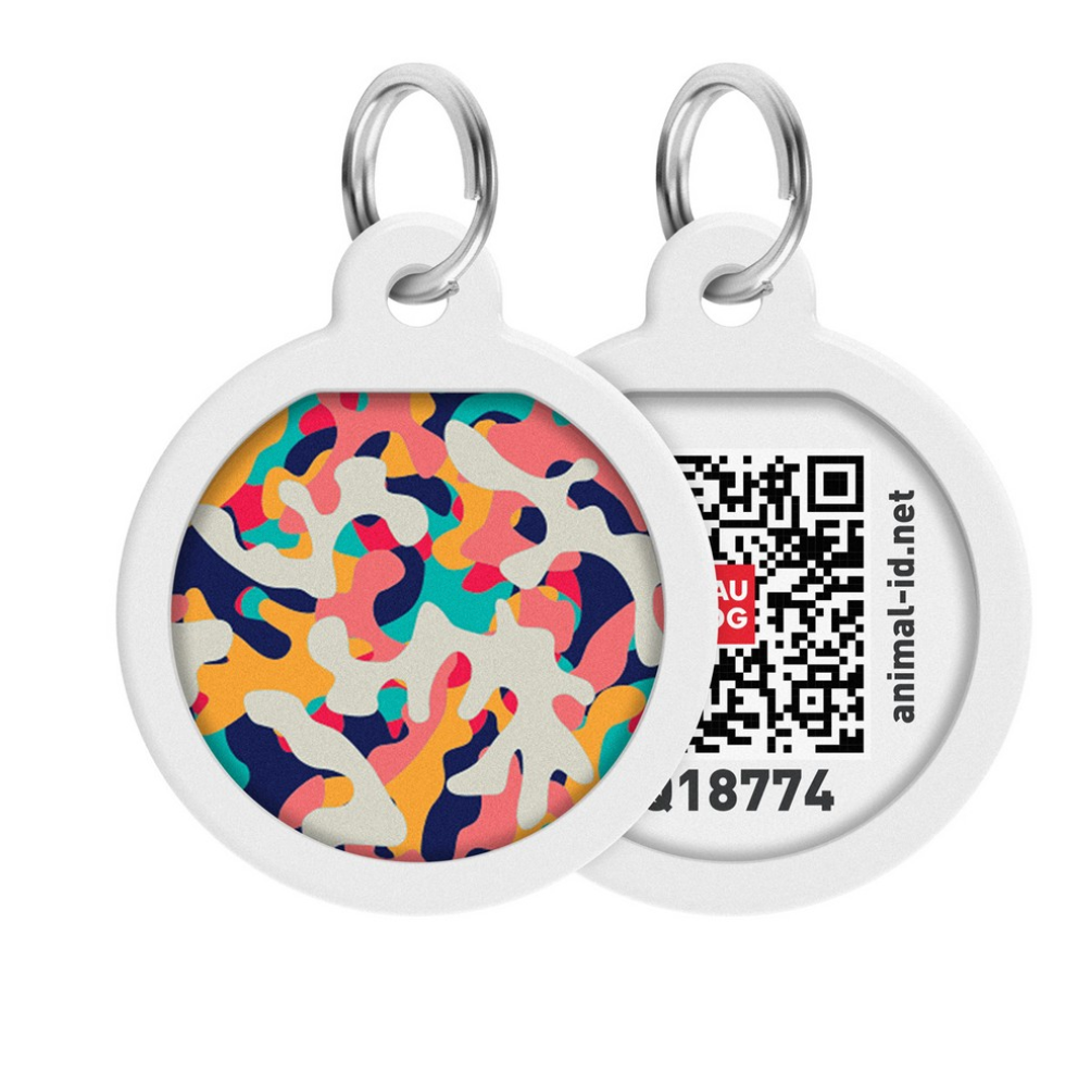 Wau Dog Smart ID Multicoloured Camo