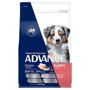 Advance Dog Dry Food - Medium Breed - Puppy (3kg)