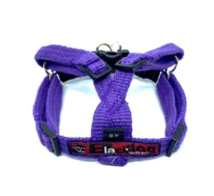 Black Dog Wear Dog Harness Extra Small Purple