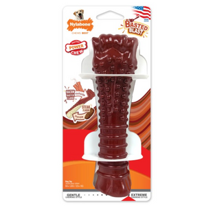 Nylabone Power "Basted Blast"Bone Steak/Bacon Souper