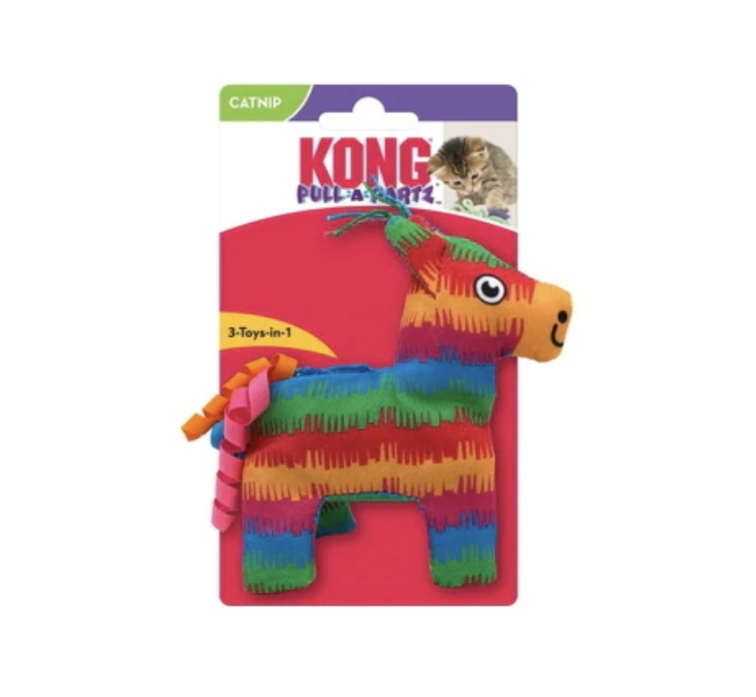 Kong Pull-A-Partz Pinata Crinkly Cat Toy