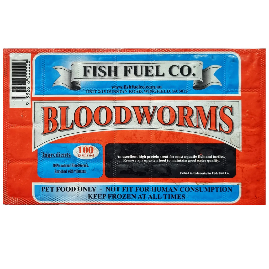 Fish Fuel Co - Bloodworms (Frozen)