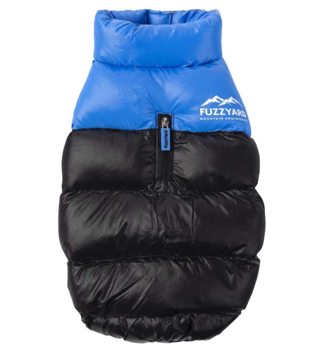 Fuzzyard Dog Coat - East Harlem - Blue 1