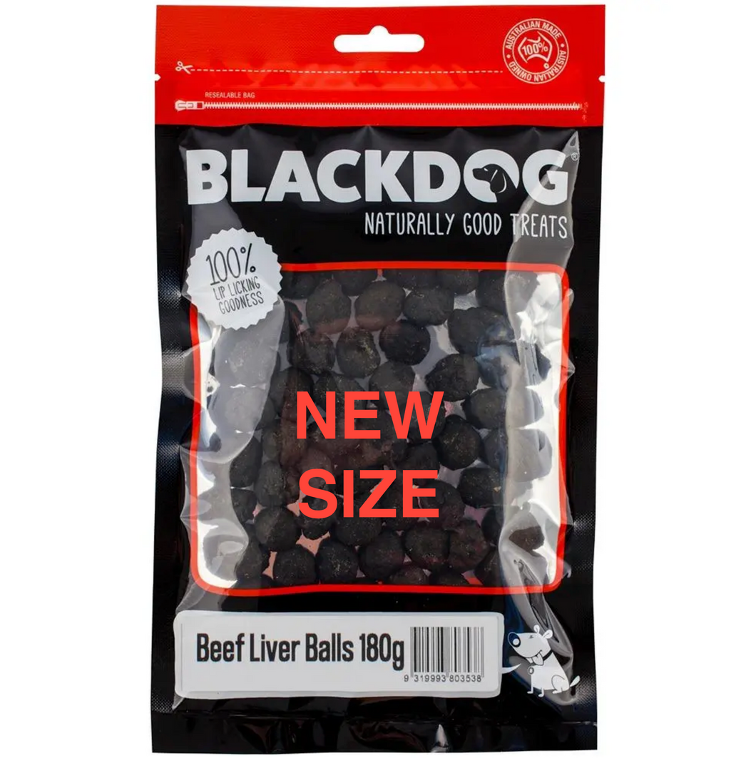 Blackdog Beef Liver Balls (New 180g)