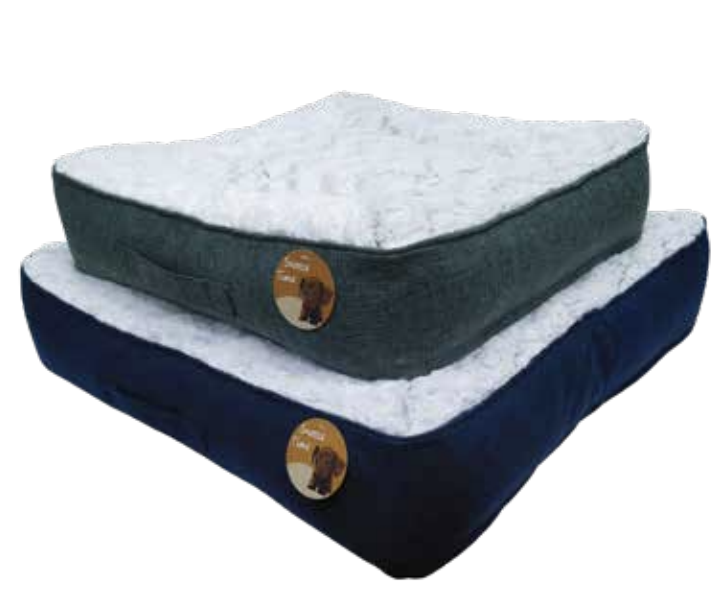 K9 Dog Bed Cushion Upholstery Med Blue