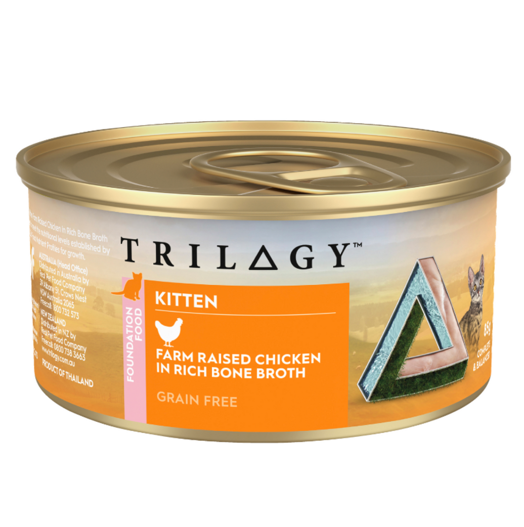 Trilogy Cat Wet Food - Kitten - Chicken (85g)