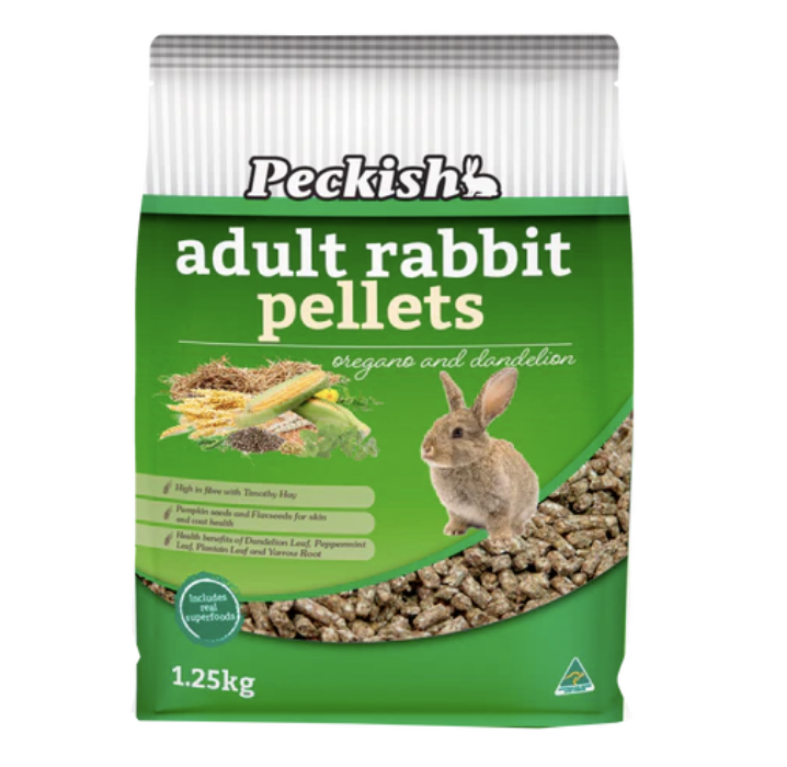 Peckish Adult Rabbit Pellets - Oregano & Dandelion (1.25kg)