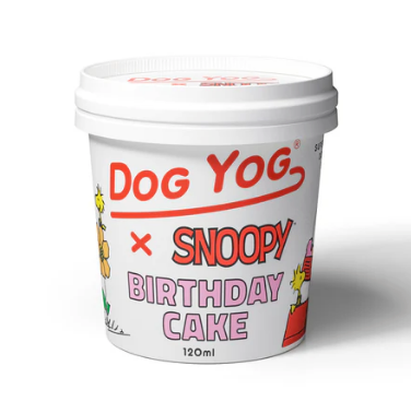 Dog Yog Ice Cream - Snoopy Birthday Cake