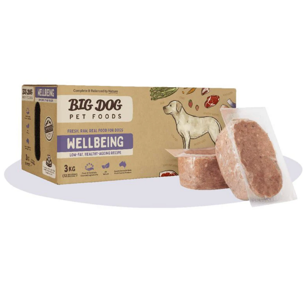 Big Dog Barf - Wellbeing (3kg)