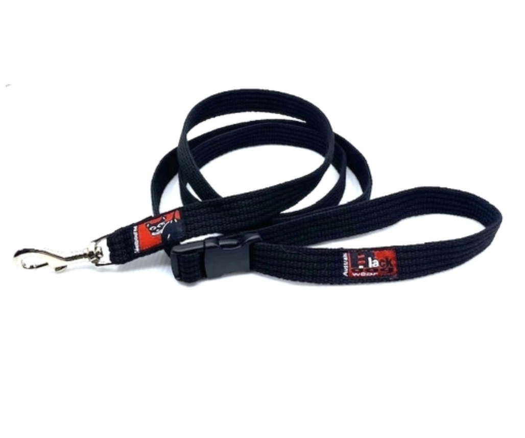 BlackDog Wear Smart Lead & Buckle Small 1.5M Black