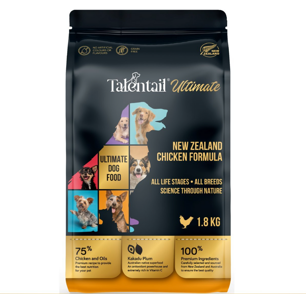 Talentail Ultimate Dog New Zealand Chicken Formula (1.8kg)