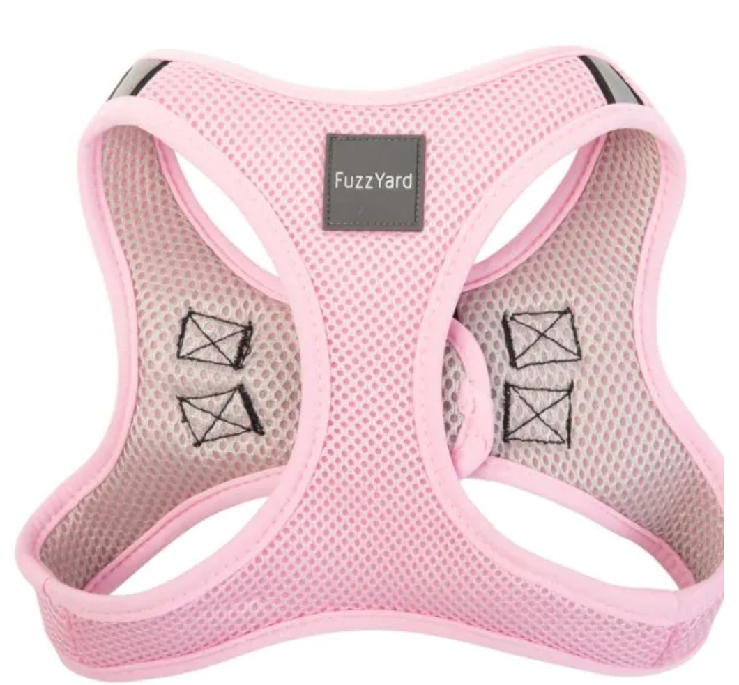 FuzzYard Step In Harness - Cotton Candy - XL