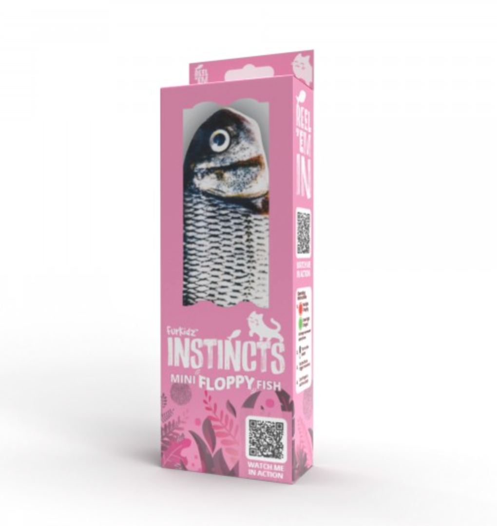 Flopping Fish Cat Toy - Herring