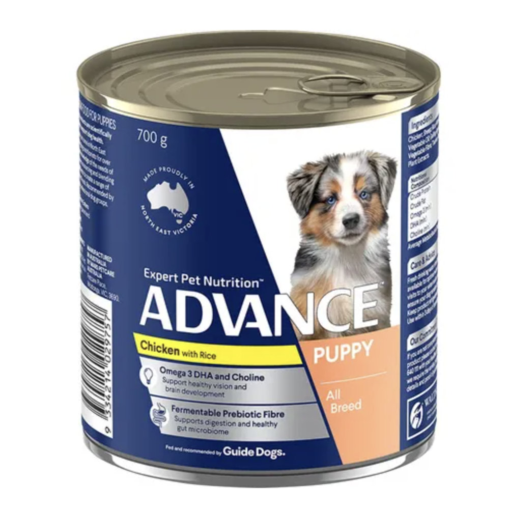 Advance Dog Wet Food - Puppy - Chicken and Rice (700g)