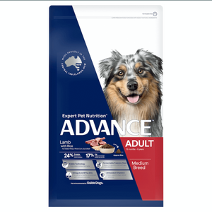 Advance Dog Dry Food - Medium Breed - Lamb (3kg)