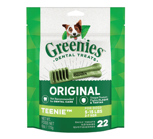 Greenies Dental Treats for Dogs - Teenie Size (170g)