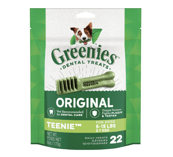 Greenies Dental Treats for Dogs - Teenie Size (170g)