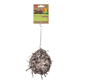 Birdie Naturals Super Shredding Ball Med 18 x 13cm