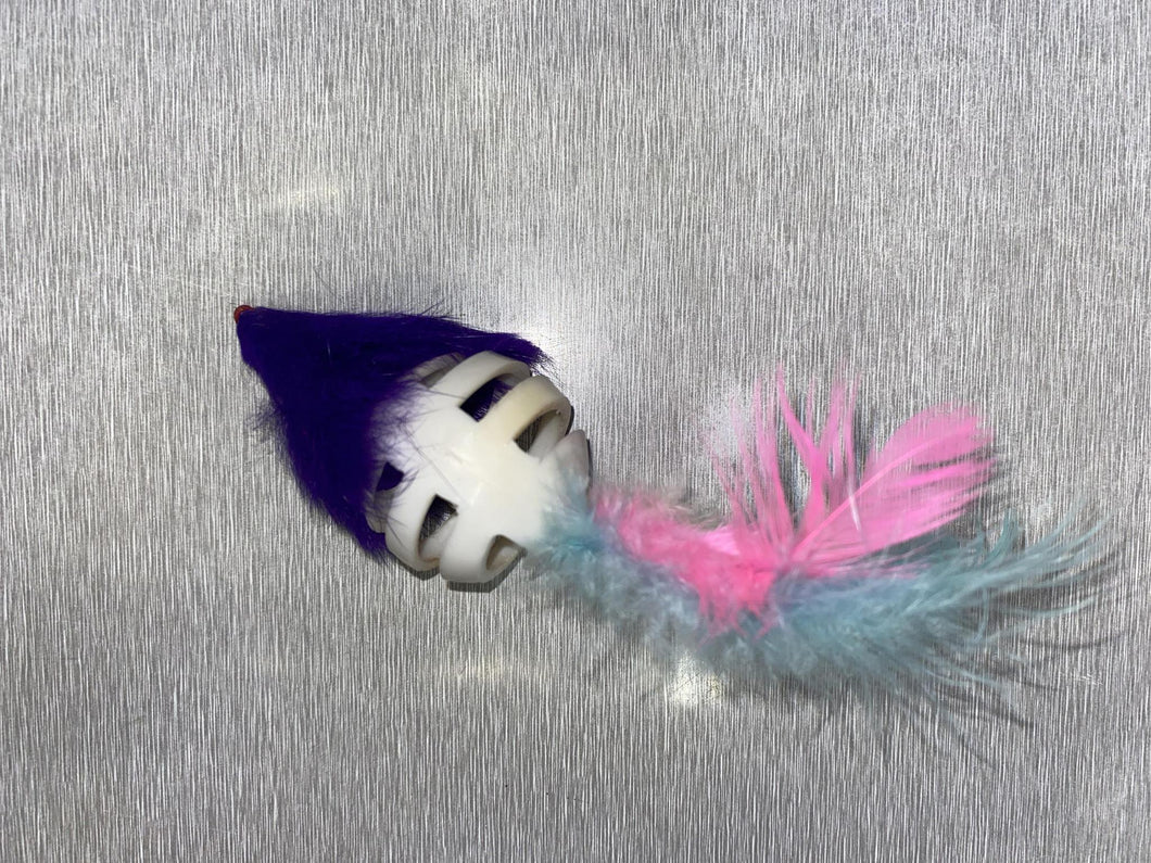 Feather Mouse Jingle Ball Cat Toy